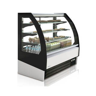 Infrico USA IDC-VBR12N Pastry Display Cases Curved Glass,INF-IDC-VBR12N, Chef's Deal